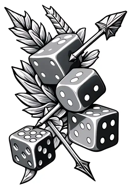 Arrow And Dice Rolling