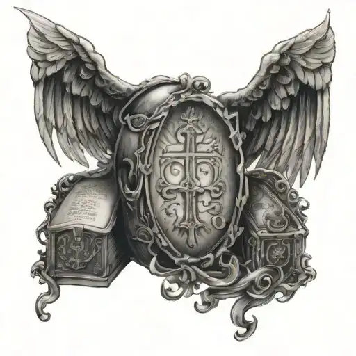 Bible Theme Chest Piece