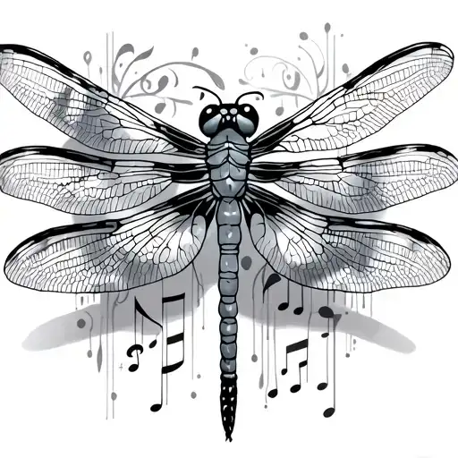 Dragonfly And Music