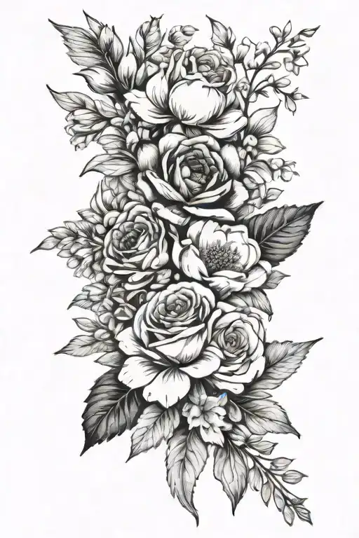 Birth Flower Bouquet