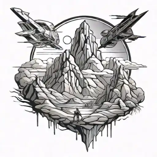 Mountain And Star Wars