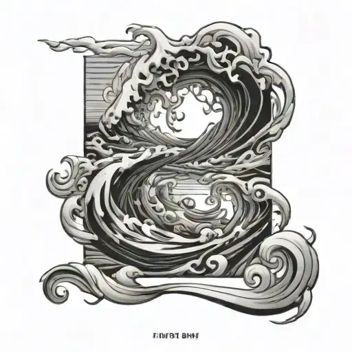 Find My Path Like Water Waves