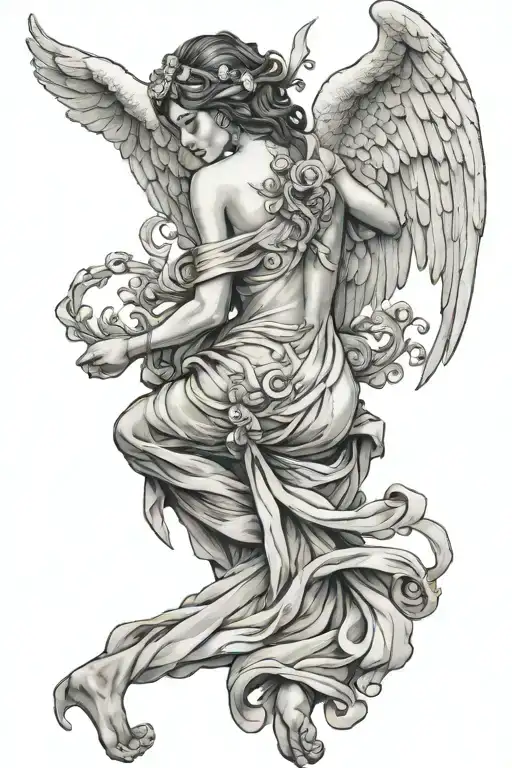 A Very Loose Angel Back