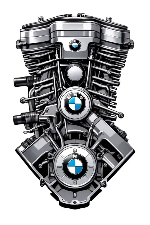 Bmw Engine And Piston