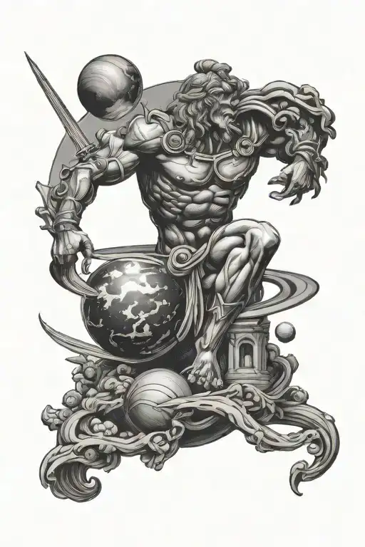 Space Planet Ancient Greek Mythology