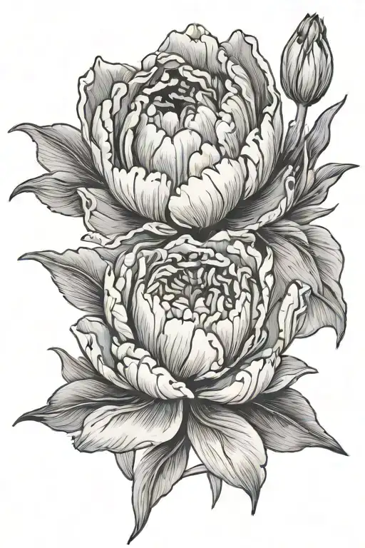Tulip Peony Love