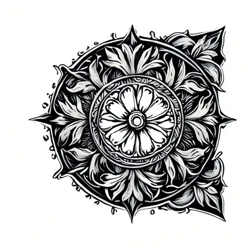 Trinacria Symbol With Sicily