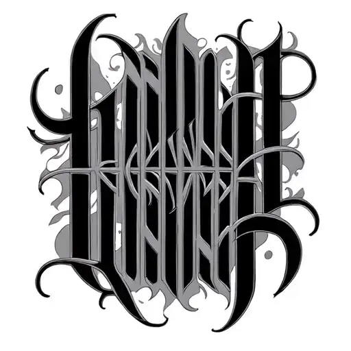 Two Word Ambigram Generator