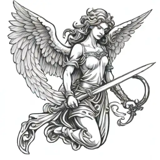Angel With Sword