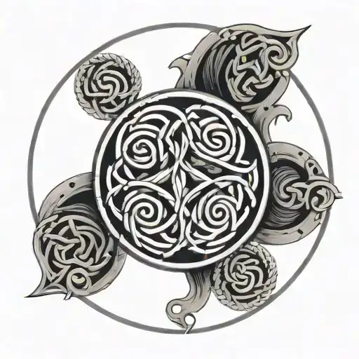 A Celtic Circle With Nothing Inside
