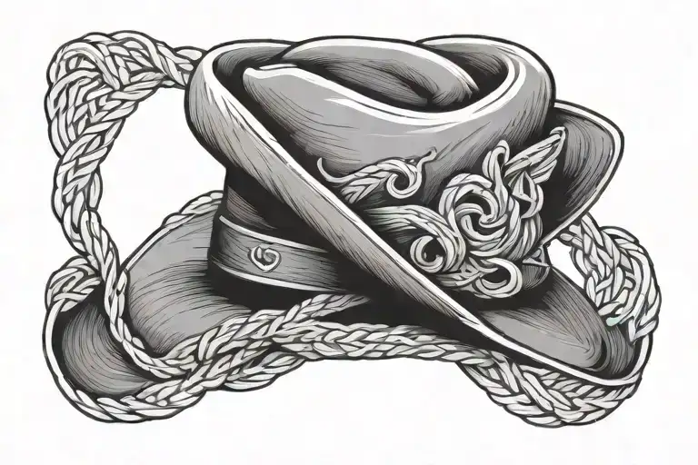 Cowboy Hat Infinity Knot