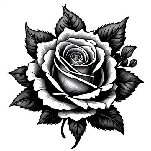 Outer Forearm Rose Tattoo With Weyni As Name