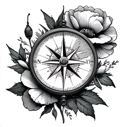 Compass Poppies And Peonies