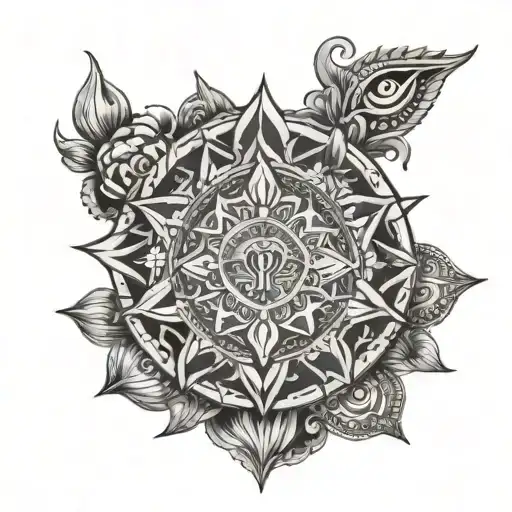 Piscessign And Sudarshan Chakra