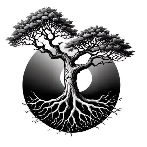 Tree Of Life With Roots