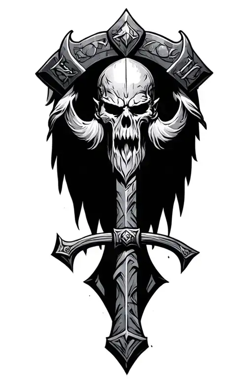Viking Valhalla Death Strenght Warrior Gunther Thor Hammer