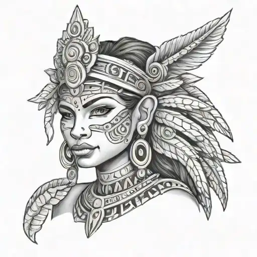 Nude Mayan Girl Getting Organsm