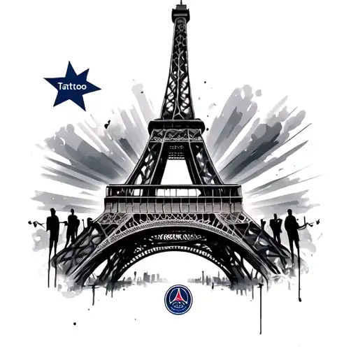 Eiffel Tour Star Psg