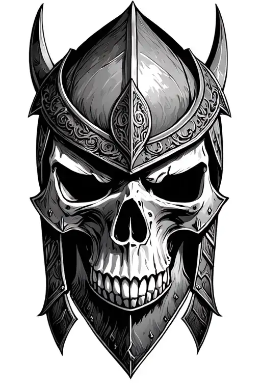 Viking Warrior Armor Skull