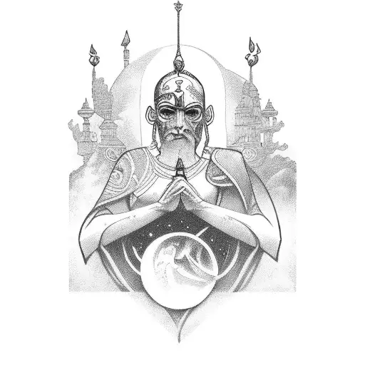 A Tarot Card Design With A Touch Of Umbanda