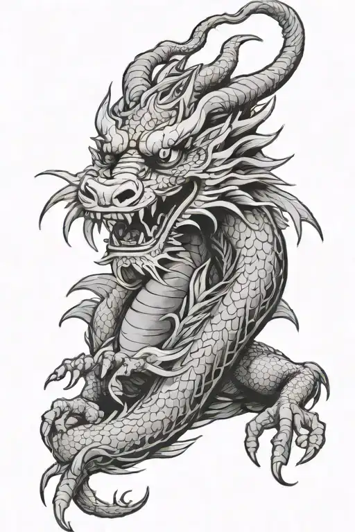Japanese Dragon Hand