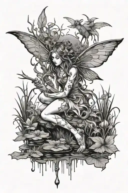 Swamp Fairy Scene