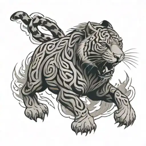 Celtic Tiger Fighting