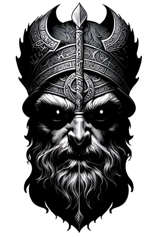 Viking Vegvisir And Other Symbols