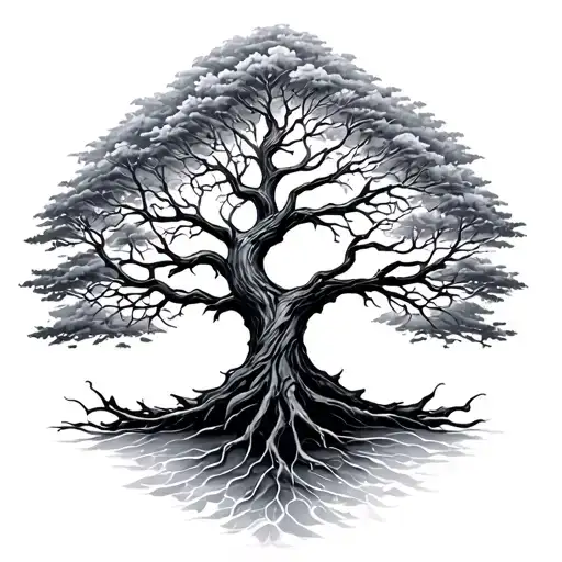 Tree Of Life Tattoo Design Inspired