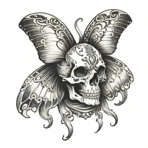 Papillon Sphinx Skull