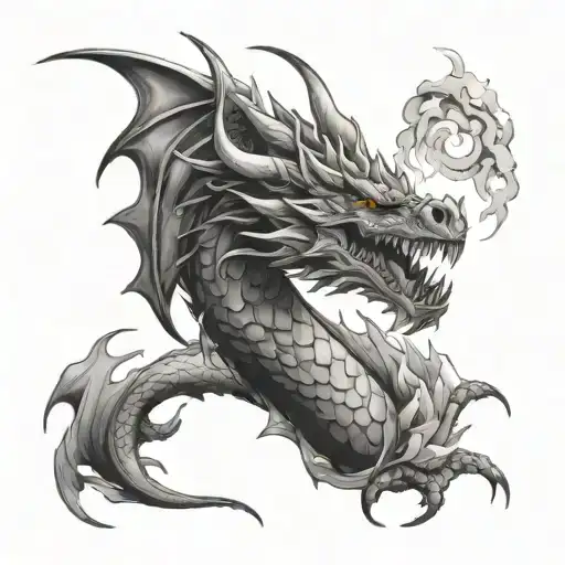 Dragon Breathing Fire