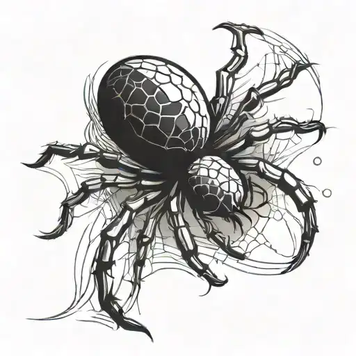 Discreet Semi Colon Spider