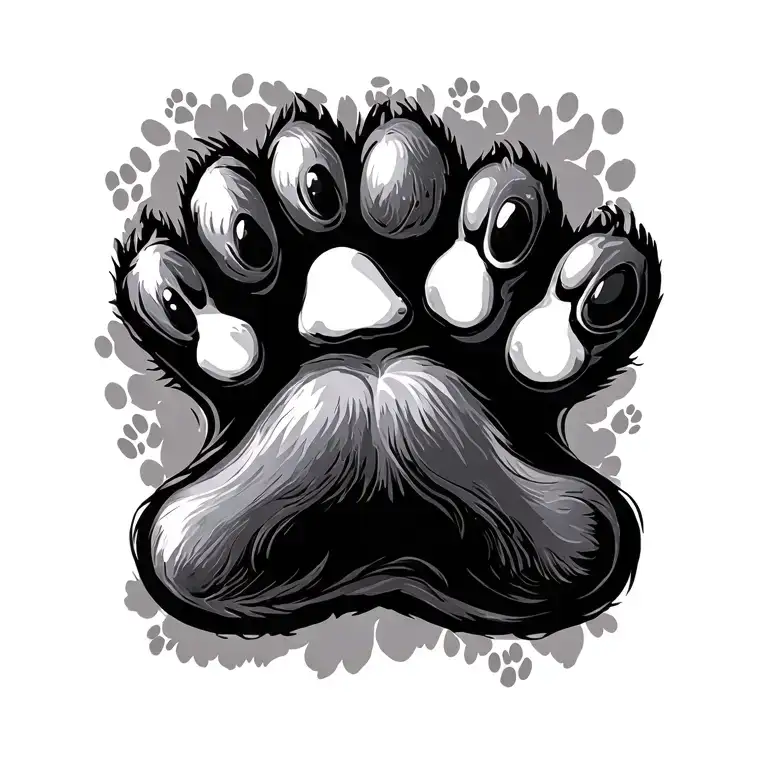 Paw Prints Pet Dog