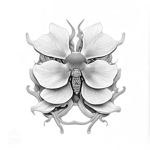 Ornamental Orchid Spider