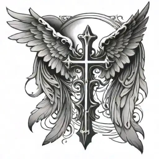 Angel Wings Cross