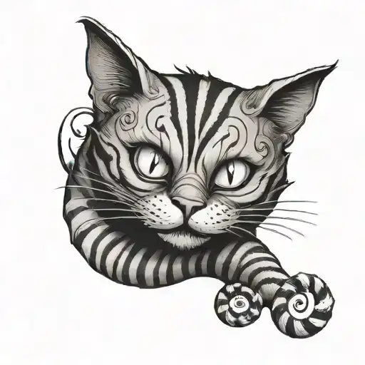 Cheshire Cat Yin And Yang