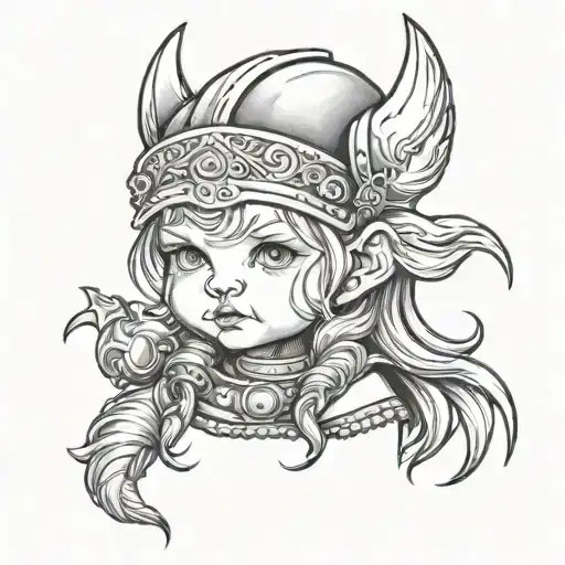 Viking Baby Girl