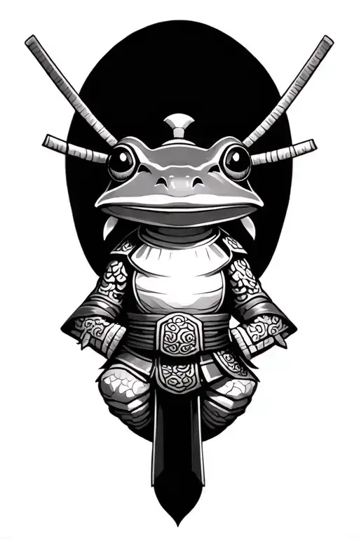 Samurai Frog