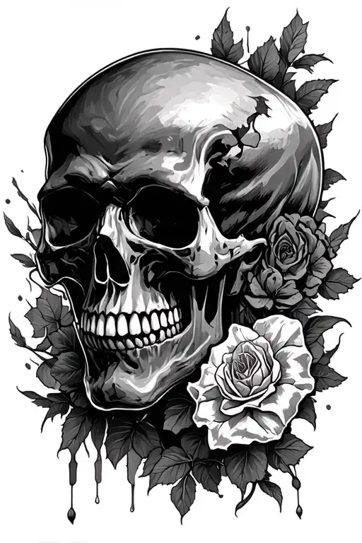 Skull Death Sleeve