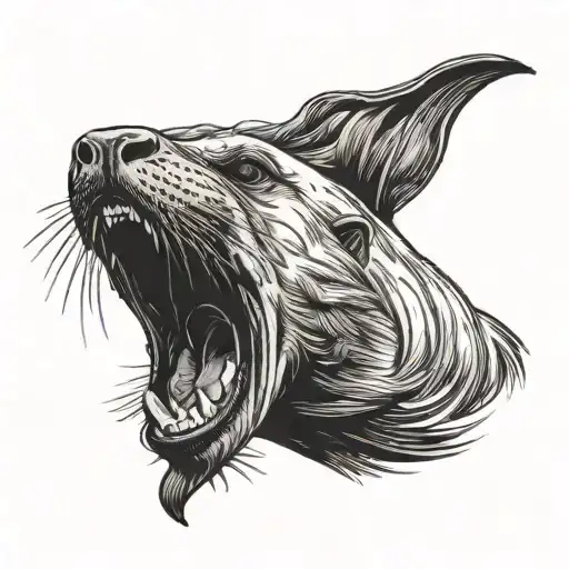 Sea Lion Roaring