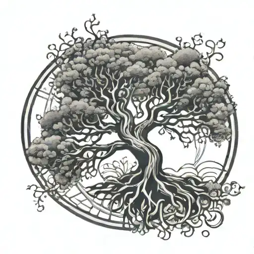 Tree Of Life Peace Sign