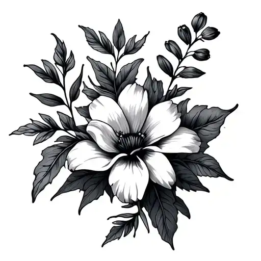 December And July Birth Flowers