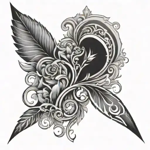 Abstract Design About Growth Strength Family