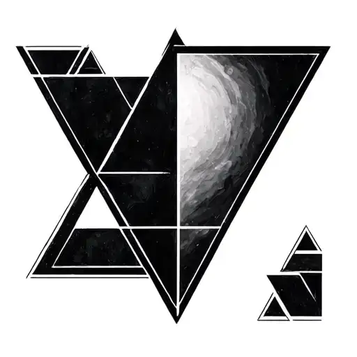 Negative Space Triangle