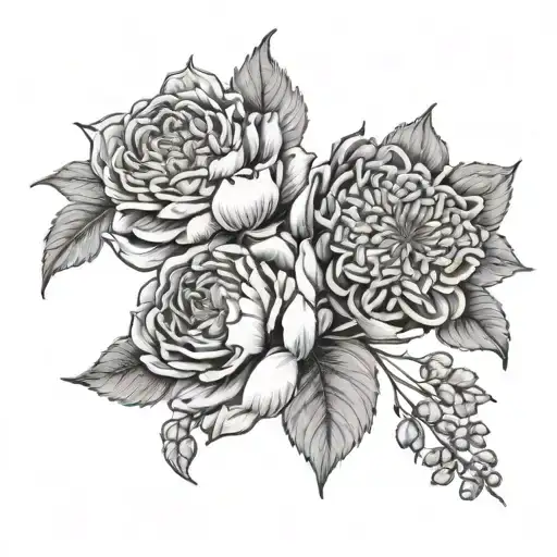 October And November Birth Flower