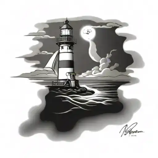 Always Be The One To Guide Me Home With Lighthouse