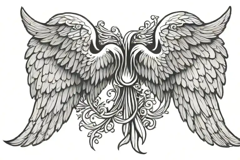 Y2k Angel Wings Spread Out