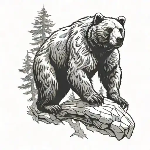 Climbing Bear 7