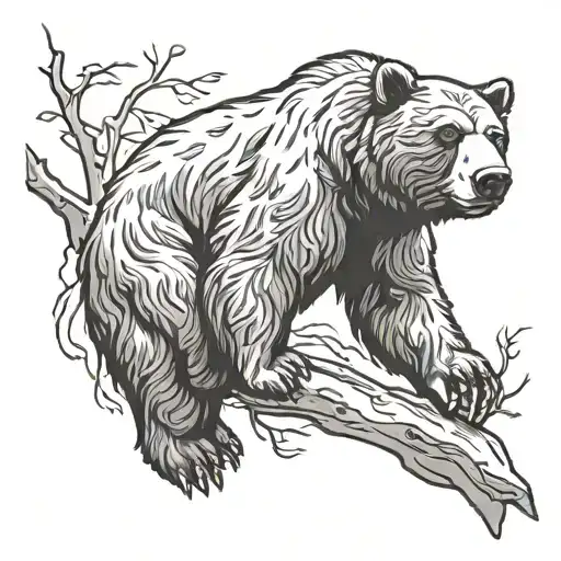 Climbing Bear 7