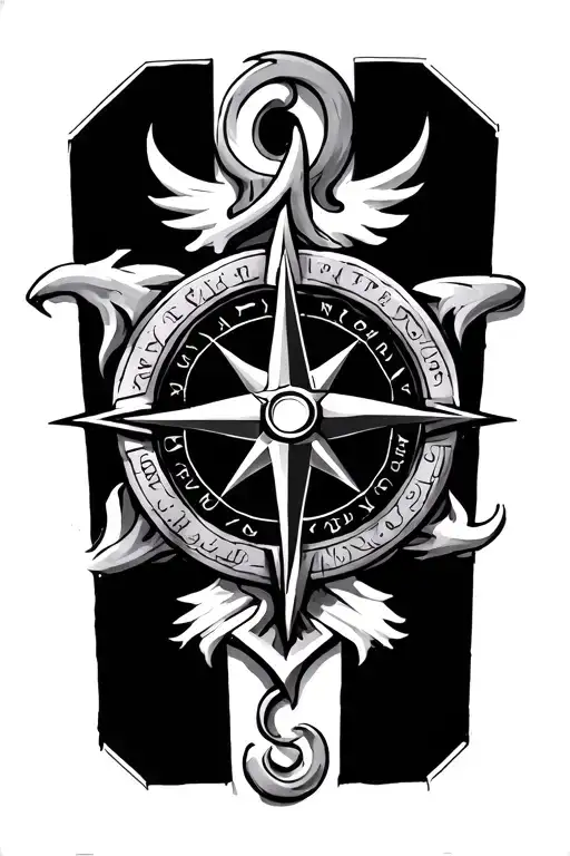 Norse Compass German Scotland